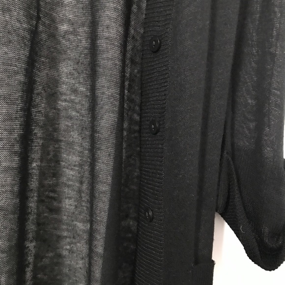 Kerisma Black Knit Button Up Cardigan - Picture 5 of 6